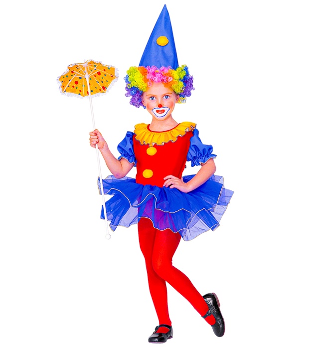 "CLOWN BALLERINE" (costume avec tutu, chapeau)