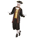 "NOBLE VENITIEN" (veste longue avec jabot, pantalon, chapeau)