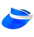 "80s BLEU VISIERE"