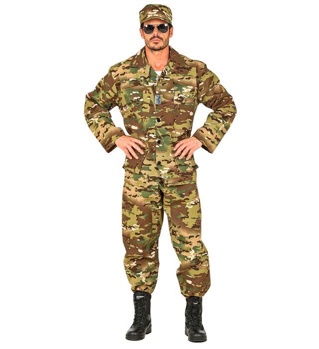 [44331] "SOLDAT" (veste, pantalon, casquette) (S)