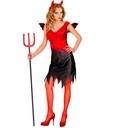 "DIABLESSE" (robe avec ailes, cornes)