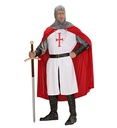 "CROISE" (casaque longue, pantalon, ceinture, bracelets, casque, surbottes, cape)