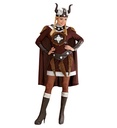 "VIKING VIKTORIA" (robe, ceinture, casque, surbottes, cape)
