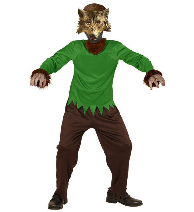 [00235] "LOUP-GAROU" (manteau, pantalon, masque) (116 cm / 4-5 Years)