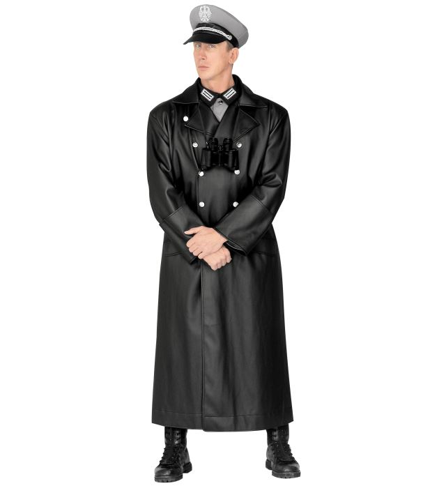 [44731] "MANTEAU GENERAL" (manteau simil cuir) (S)