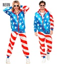 "COMBINAISON PARTY FASHION U.S.A." (veste, pantalon)