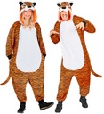 "ONESIE EN PELUCHE TIGRE" (combinaison avec capuche)