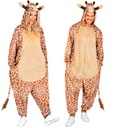 "ONESIE EN PELUCHE GIRAFE" (combinaison avec capuche)
