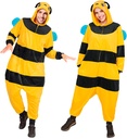 "ONESIE EN PELUCHE ABEILLE" (combinaison avec capuche)
