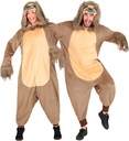 "ONESIE EN PELUCHE PARESSEUX" (combinaison avec capuche)