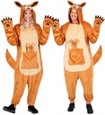 "ONESIE EN PELUCHE KANGOUROU" (combinaison avec capuche, bébé kangourou)