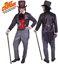 "VAMPIRE FAST COSTUME" (veste, pantalon, chapeau, jabot)