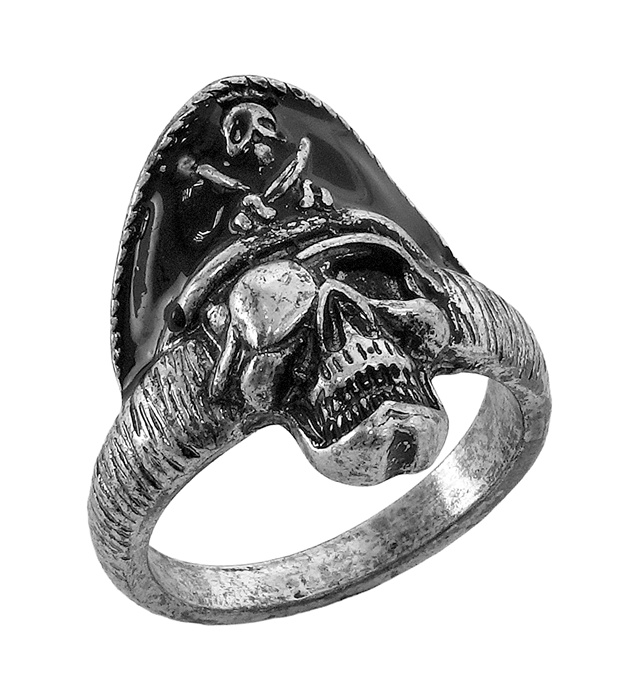 [46737] "BAGUE CRANE CAPITAINE DES PIRATES"