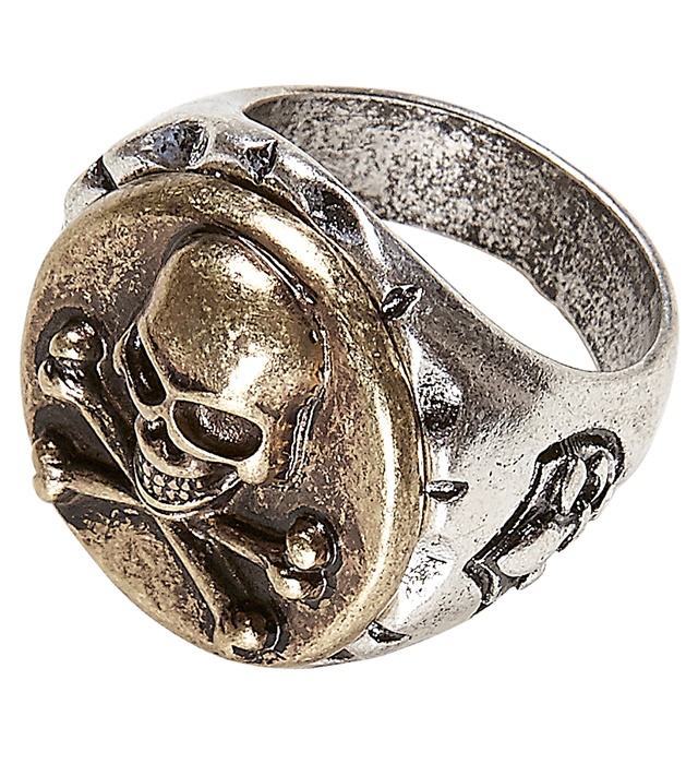 "BAGUE TETE DE MORT"
