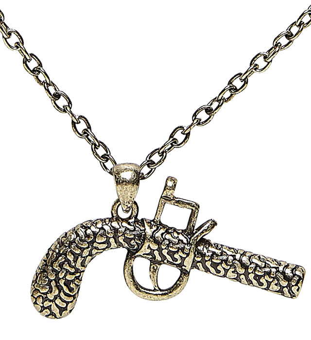 "COLLIER PISTOLET PIRATE"