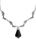 "COLLIER CHAUVE-SOURIS AVEC PIERRENOIRE"