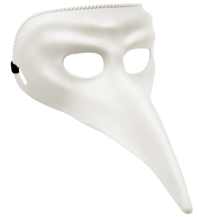 "MASQUE BLANC VENITIEN A PEINDRE" plastique