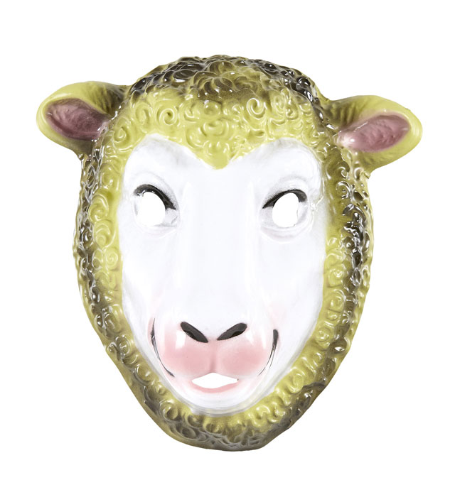 "MASQUE MOUTON PVC" taille enfant