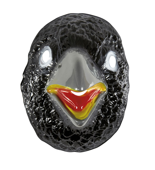 "MASQUE CORBEAU PVC" taille adulte