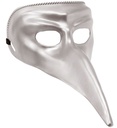 "MASQUE VENITIENNE ARGENT" plastique