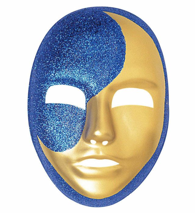 "MASQUE LUNE" plastique