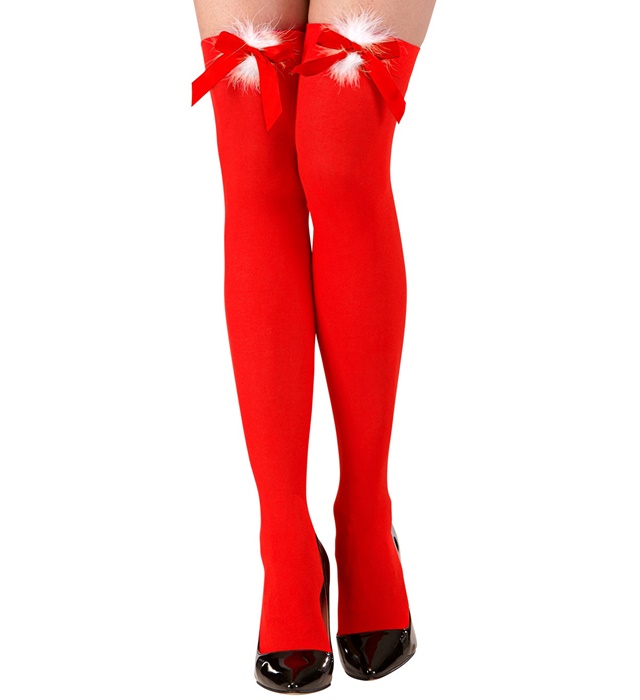 "CHAUSSETTES HAUTES MISS SANTA" 70 DEN