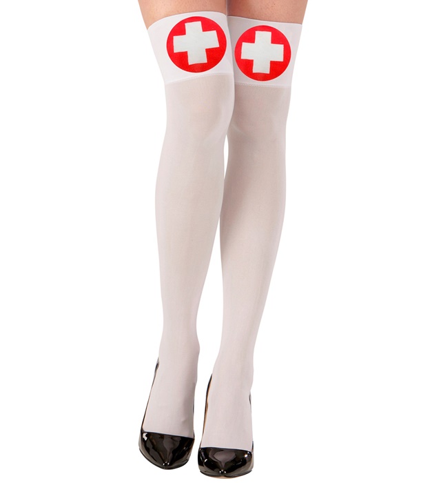 [2114N] "CHAUSSETTES HAUTES INFIRMIERE" 70 DEN (XL)
