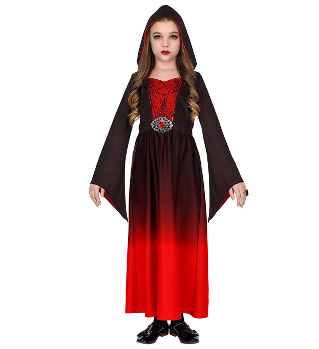 "FILLE GOTHIQUE" (robe à capuche)