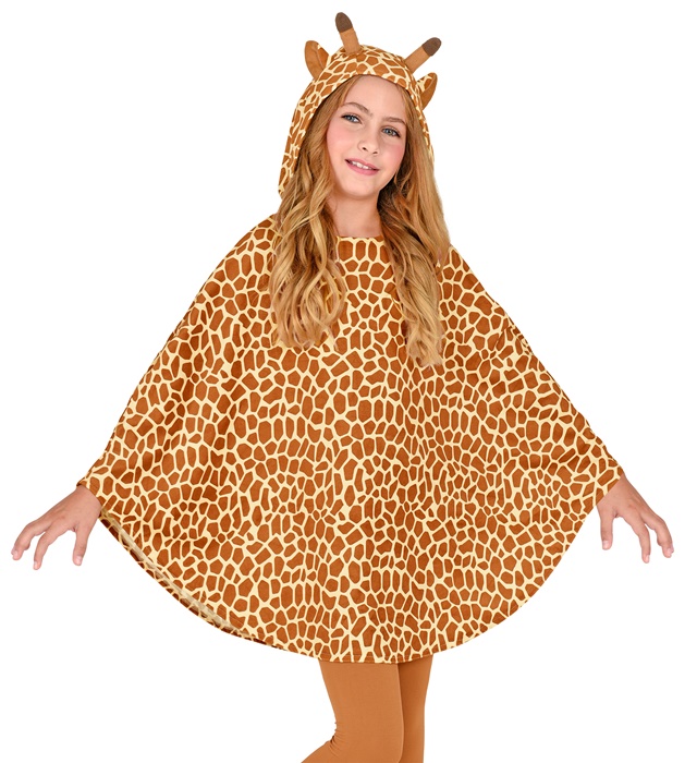 "GIRAFE" (poncho avec capuche)