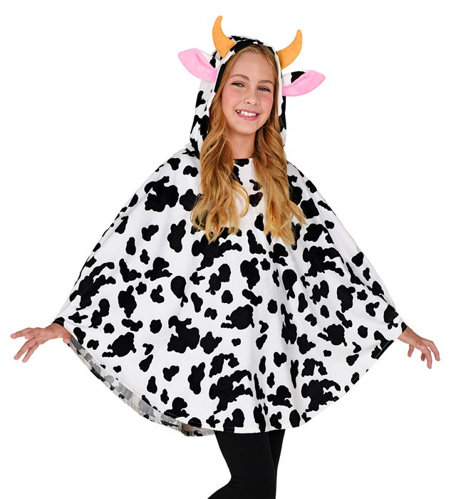 "VACHE" (poncho avec capuche)
