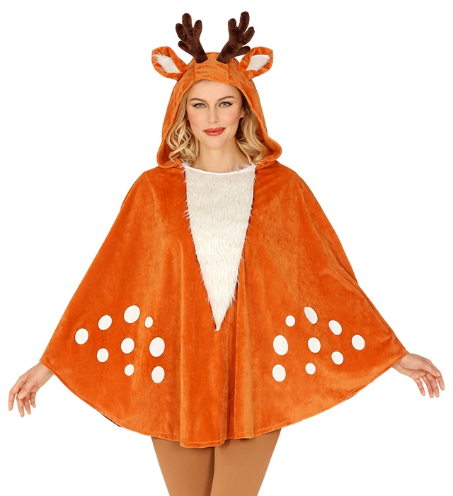 "RENNE" (poncho avec capuche)