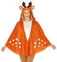 "RENNE" (poncho avec capuche)