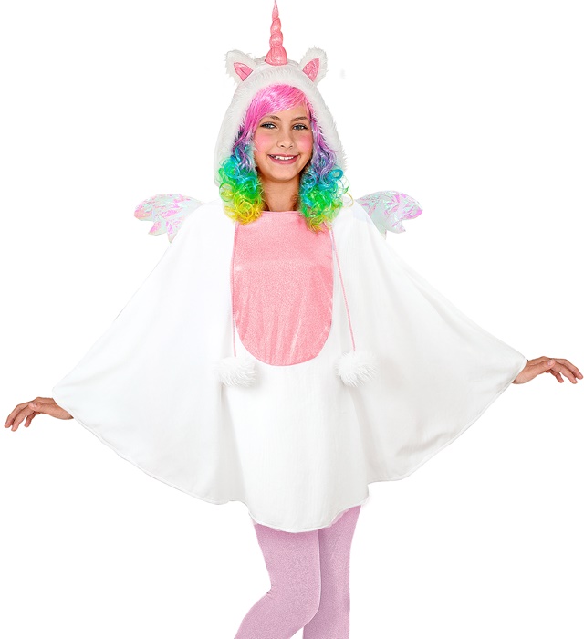 "LICORNE" (poncho avec capuche)