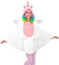 "LICORNE" (poncho avec capuche)