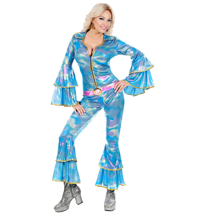 "THE 70s DISCO STYLE" (combinaison, ceinture)