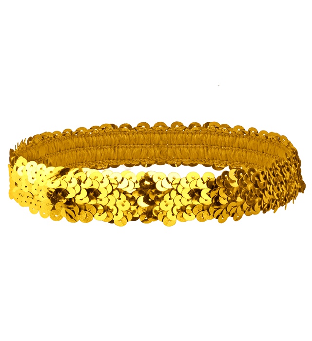 [00306] "BANDEAU A PAILLETTES OR"