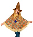 "EPOUVANTAIL" (poncho, chapeau)