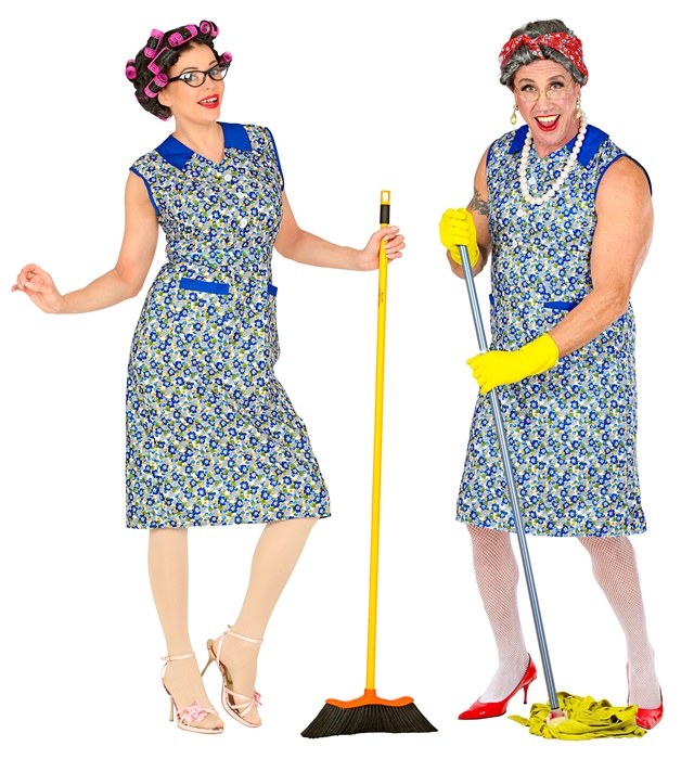 [48613] "FEMME AU FOYER" (robe) (XXL)