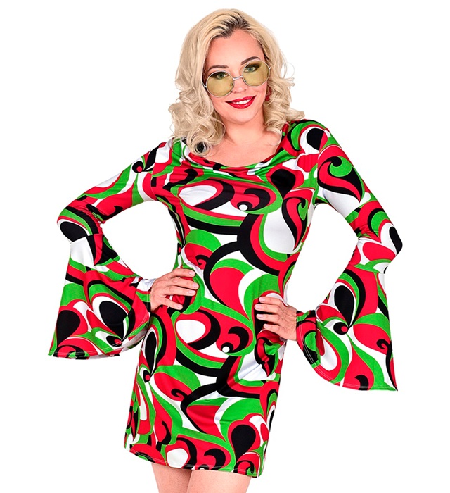 "THE 70s GROOVY STYLE - vintage waves" (robe)