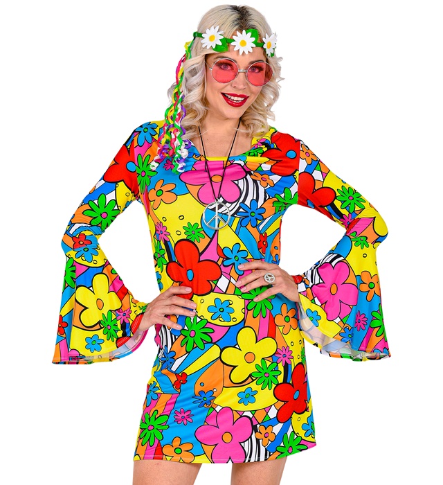 "THE 60s FASHION - flower power”  (robe)