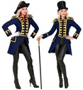 "MANTEAU DE PARADE BLEU" pour femme