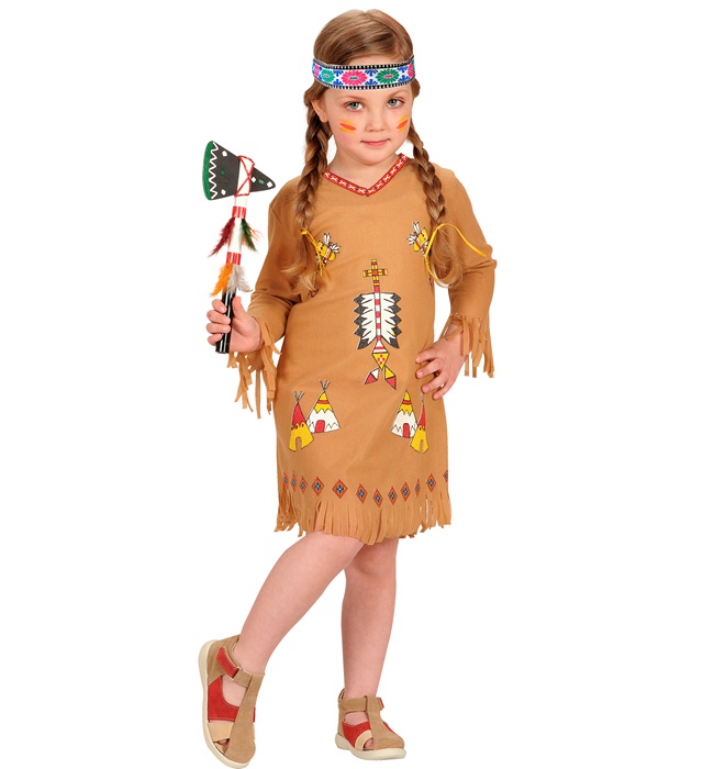 "INDIENNE" (robe, bandeau)