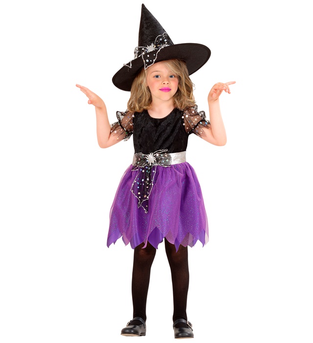 "SORCIERE" (robe, chapeau)