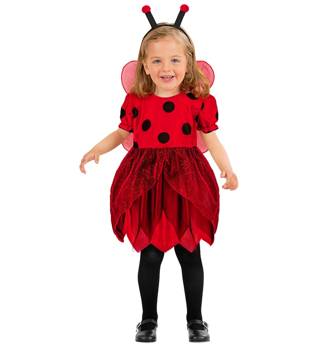 "COCCINNELLE" (robe, ailes, antennes)