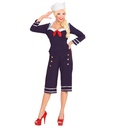 "PIN UP FILLE MARIN ANNEES 50" (haut, pantalon, calot)