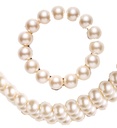 "RAS DU COU EN PERLES & BRACELET"