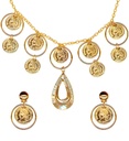 "SET GIPSY" (collier, boucles d'oreilles)