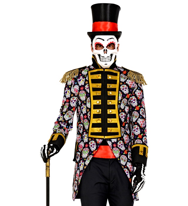 "MANTEAU DE PARADE JOUR DES MORTS" pour homme