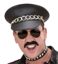 "CASQUETTE DE ROCKER" simili cuir