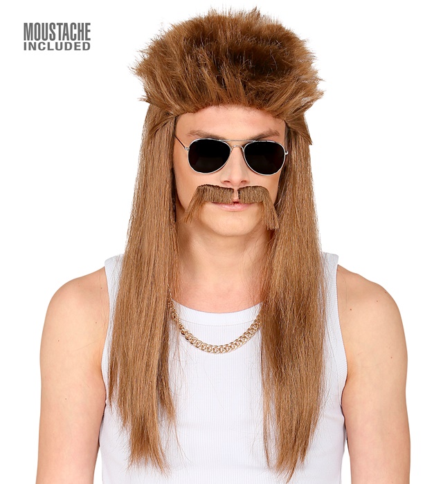 "PERRUQUE ET MOUSTACHE RUSTRE" en sachet